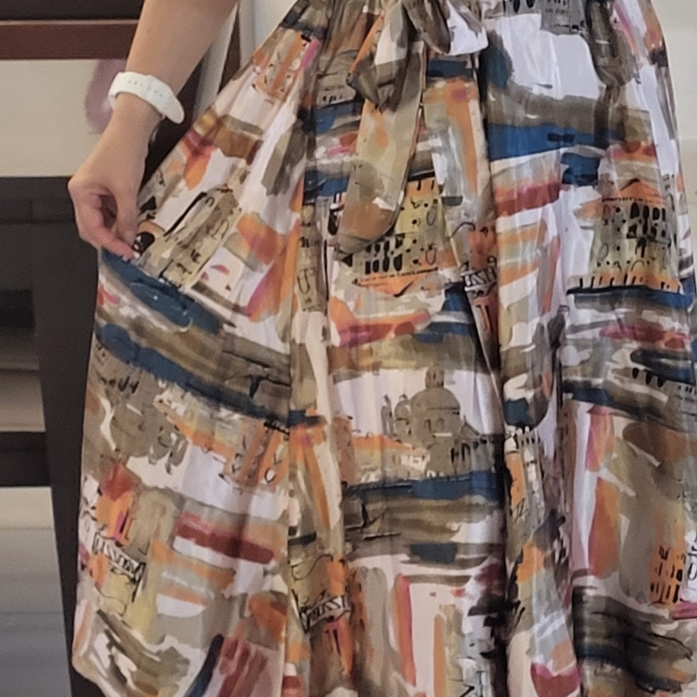 Elegant Satin Skirt Plus Size